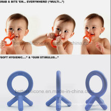 100% Eco-Friendly LSR Silicone Rubber Baby Teether Toys